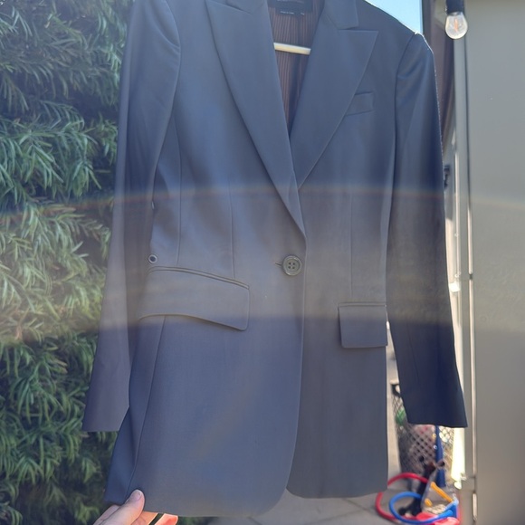 BCBGMaxAzria Blue Formal Blazer and matching pants - Picture 9 of 10